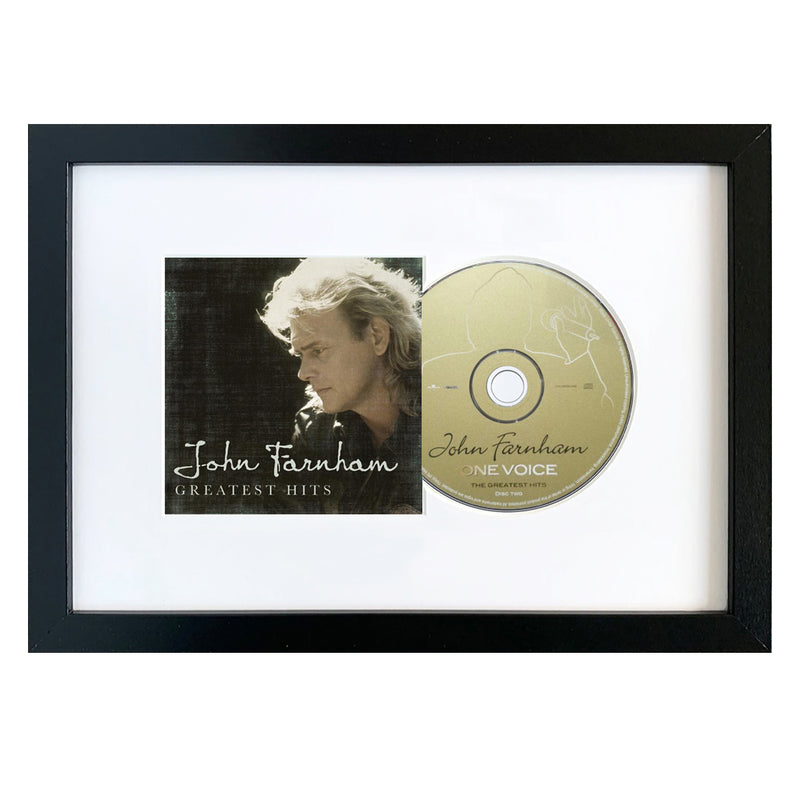 John Farnham-Greatest Hits CD Framed Album Art