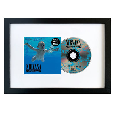Nirvana - Nevermind 20th Anniversary - CD Framed Album Art