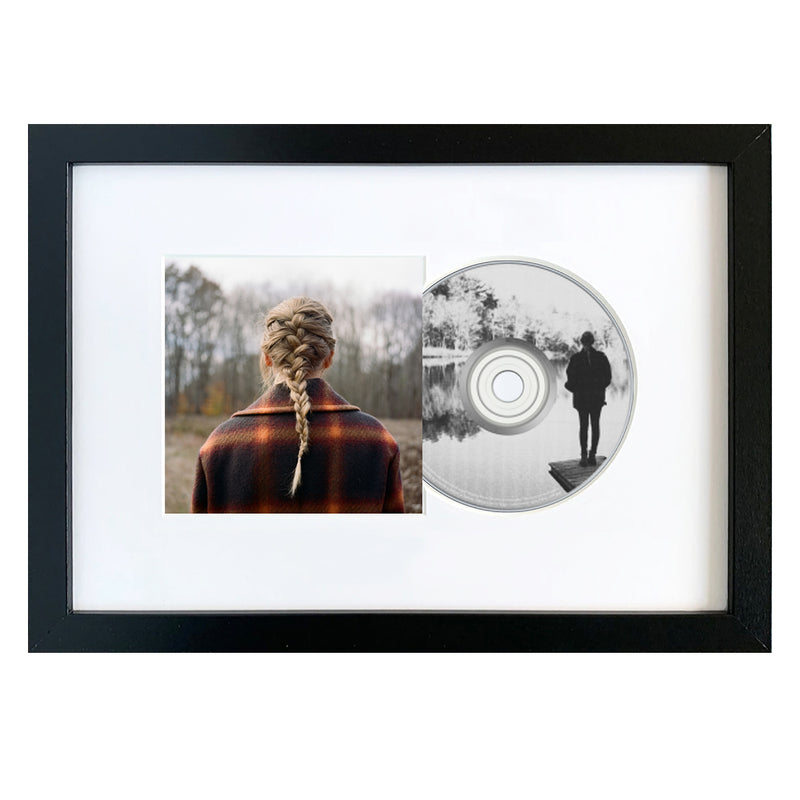 Taylor Swift - Evermore - CD Framed Album Art
