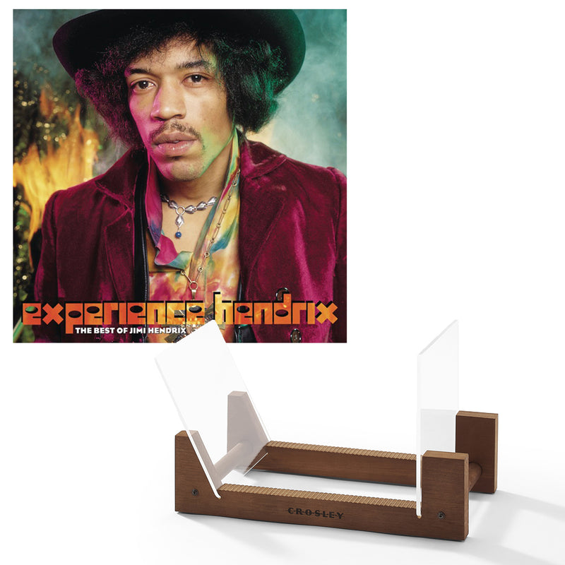 The Jimi Hendrix Experience Experience Hendrix: The Best Of Jimi Hendrix Vinyl Album & Crosley Record Storage Display Stand