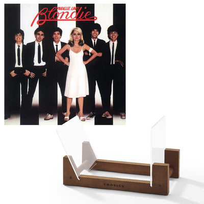 Blondie - Parallel Lines - Vinyl Album & Crosley Record Storage Display Stand