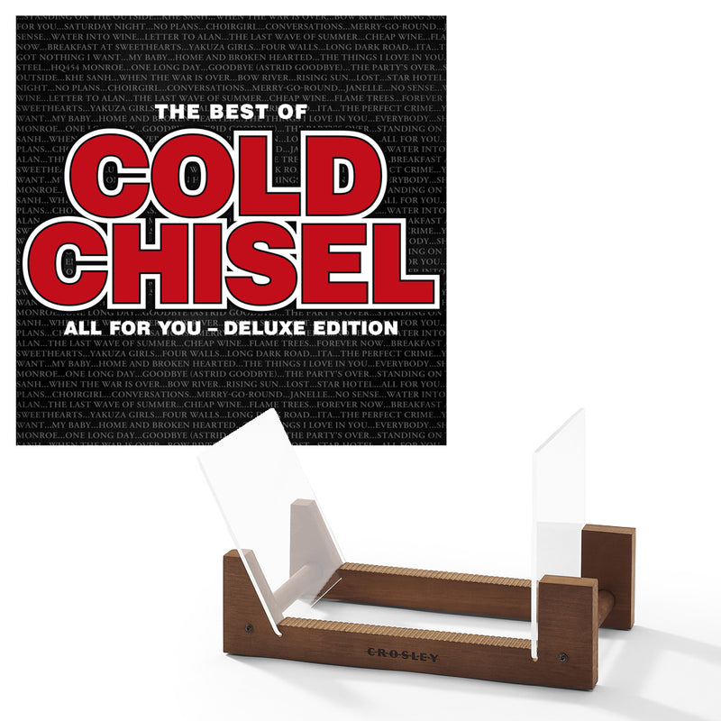 Cold Chisel The Best Of Cold Chisel - Double Vinyl Album & Crosley Record Storage Display Stand