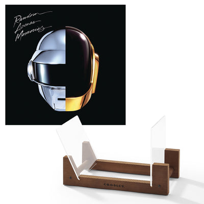 Daft Punk Random Access Memories Vinyl Album & Crosley Record Storage Display Stand