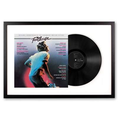Framed Footloose Vinyl Album Art