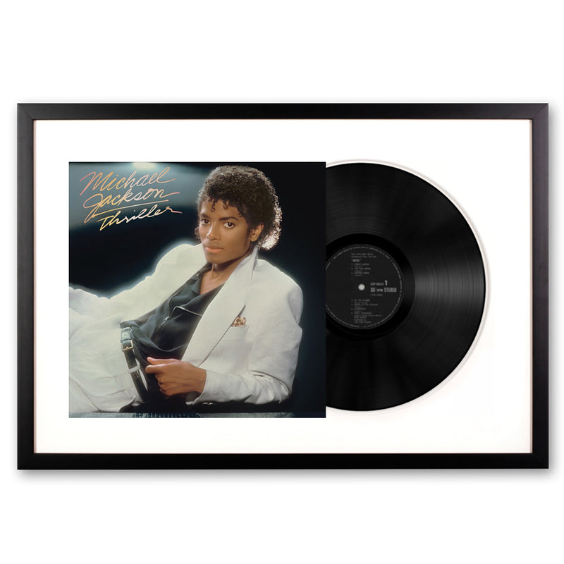 Framed Michael Jackson Thriller Vinyl Album Art