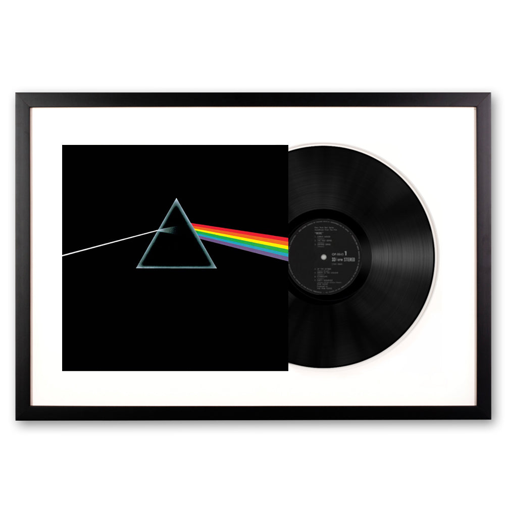 Framed Pink Floyd the Dark Side of The Moon Vinyl Album Art – iWorld Online