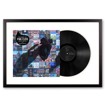 Framed Pink Floyd the Best of Pink Floyd: A Foot in The Door Vinyl Album Art