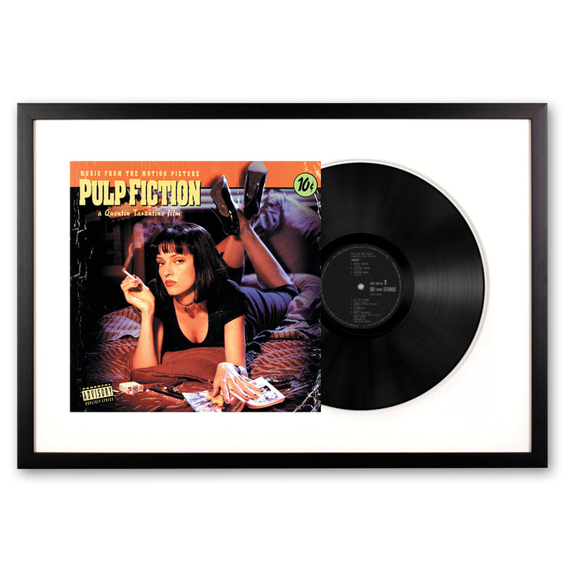 Framed Various Artists Pulp Fiction - Vinyl Album Art
