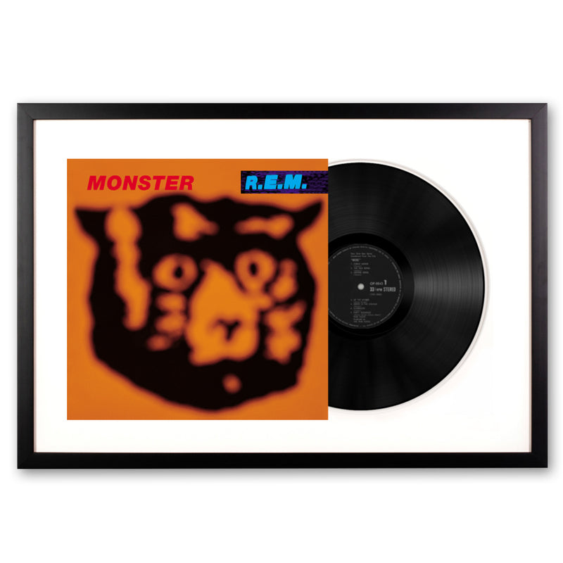 Framed R.E.M - Monster - Double Vinyl Album Art