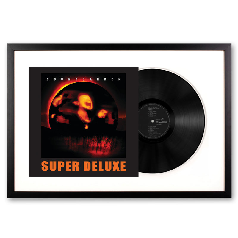 Framed Soundgarden Superunknown - Double Vinyl Album Art