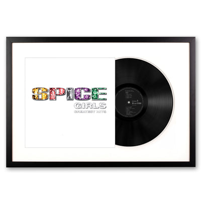 Framed Spice Girls - Greatest Hits - Vinyl Album Art