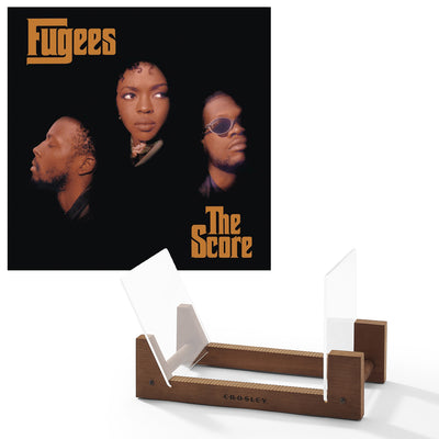 Fugees The Score Vinyl Album & Crosley Record Storage Display Stand