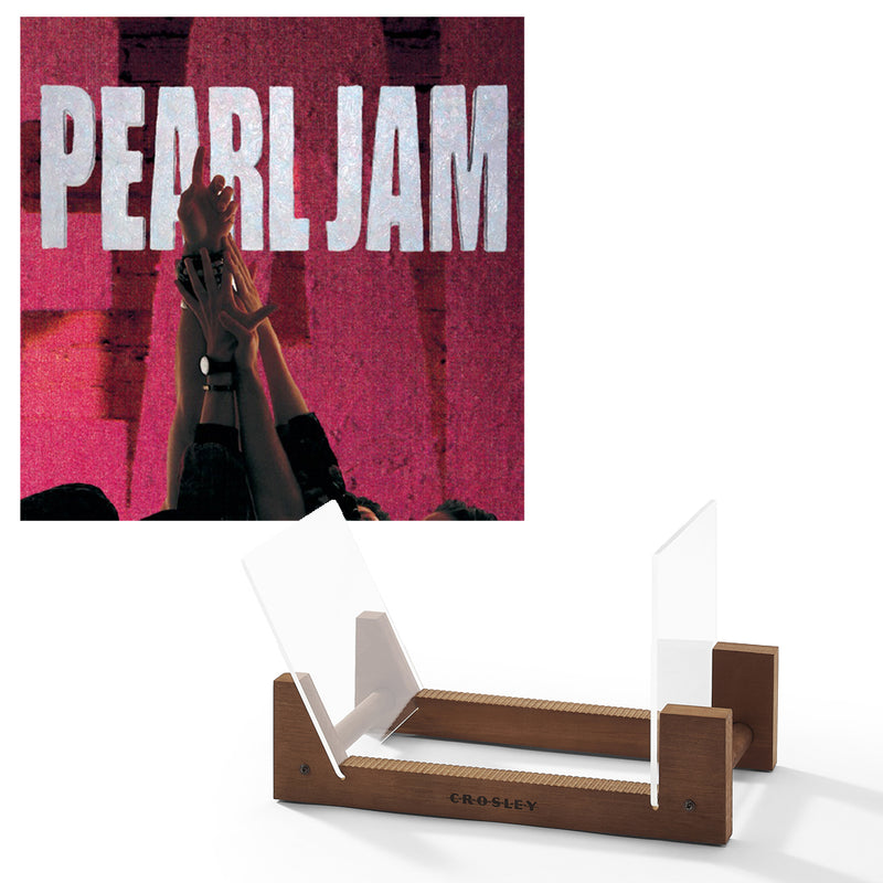 Pearl Jam Ten Vinyl Album & Crosley Record Storage Display Stand