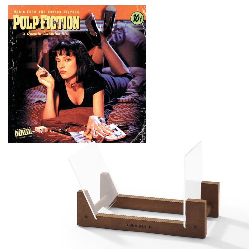 Various Artists Pulp Fiction - Vinyl Album & Crosley Record Storage Display Stand