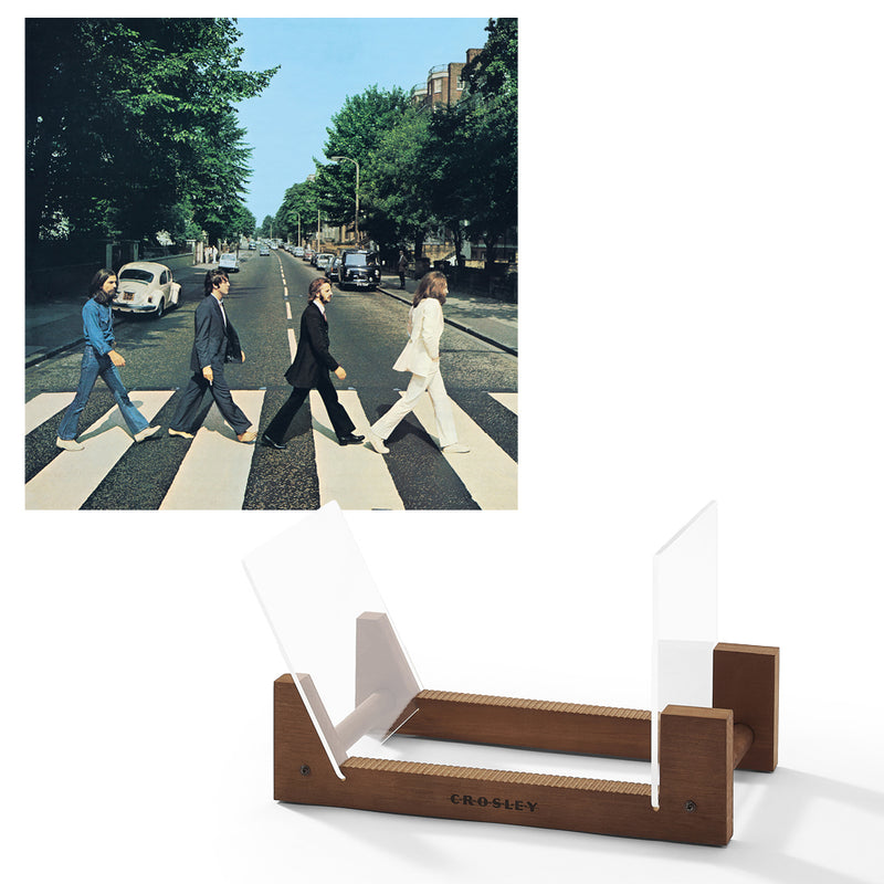 The Beatles Abbey Road - Vinyl Album & Crosley Record Storage Display Stand